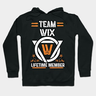 Team wix Lifetime Member, Family Name, Surname, Middle name Hoodie